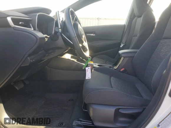 2022 Toyota Corolla Hatchback SE with VIN JTND4MBE6N3154350, listed as a Copart auction lot 77253914 with 6,854 mi miles and Salvage Title. Bid and sale history available at carsss.com. Image 7.
