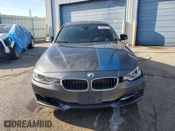2013 BMW 3 Series ActiveHybrid 3 with VIN WBA3F9C56DF484117, listed as a Copart auction lot 79528274 with 76,119 mi miles and Salvage Title. Bid and sale history available at carsss.com. Image 5.