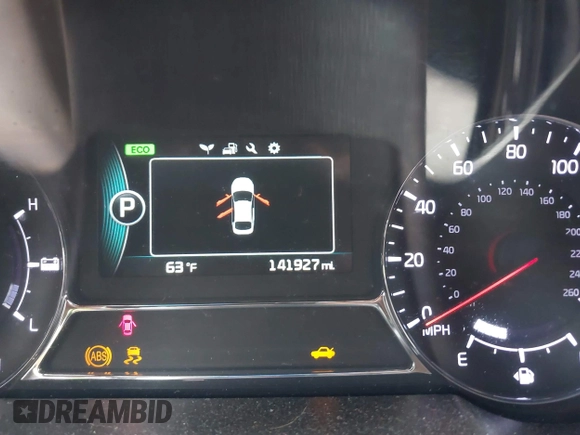 2016 Kia Optima Hybrid with VIN KNAGM4AD9G5092084, listed as a IAAI auction lot 41879089 with 141,927 mi miles. Bid and sale history available at carsss.com. Image 15.