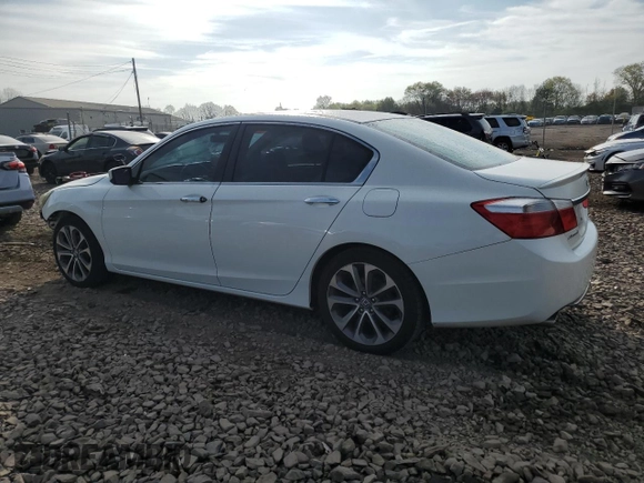 2014 Honda Accord Sedan Sport with VIN 1HGCR2F50EA284203, listed as a Copart auction lot 53720765 with 201,191 mi miles and Salvage Title. Bid and sale history available at carsss.com. Image 2.
