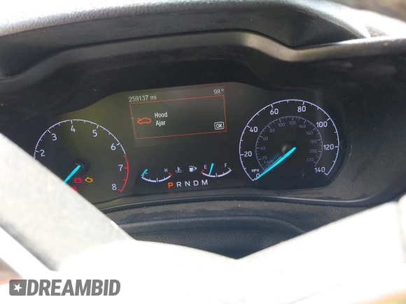 2019 Ford Transit Connect XLT with VIN NM0LS7F24K1408522, listed as a IAAI auction lot 42199878 with 259,137 mi miles and . Bid and sale history available at DreamBid. Image 7.