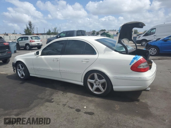 2009 Mercedes-Benz E-Class Luxury 3.5L with VIN WDBUF56X79B435499, listed as a Copart auction lot 54612855 with 74,956 mi miles and Salvage Title. Bid and sale history available at carsss.com. Image 2.