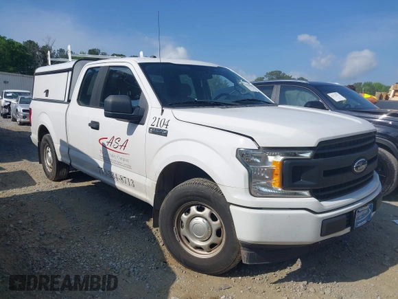 2018 Ford F-150 XL with VIN 1FTEX1CB1JKF06401, listed as a IAAI auction lot 42159664 with 176,549 mi miles and . Bid and sale history available at DreamBid. Image 13.