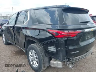2023 Chevrolet Traverse LS with VIN 1GNERFKW6PJ192035, listed as a IAAI auction lot 42206731 with 12,684 mi miles and . Bid and sale history available at DreamBid. Image 3.