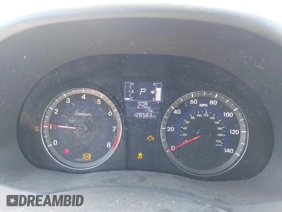 2016 Hyundai Accent SE with VIN KMHCT4AE0GU031186, listed as a IAAI auction lot 42027511 with 128,583 mi miles. Bid and sale history available at carsss.com. Image 7.