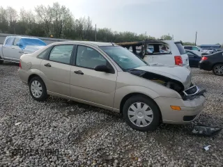 2006 Ford Focus S with VIN 1FAFP34N06W152580, listed as a Copart auction lot 51482935 with 123,630 mi miles and Salvage Title. Bid and sale history available at carsss.com. Image 4.
