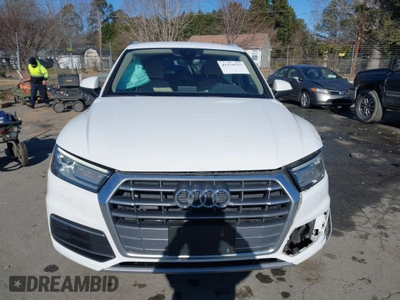 2019 Audi Q5 Premium with VIN WA1ANAFY6K2110626, listed as a IAAI auction lot 41270717 with 112,084 mi miles. Bid and sale history available at carsss.com. Image 12.