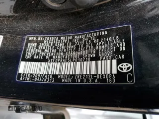2020 Toyota Corolla L with VIN 5YFDPRAE5LP010710, listed as a Copart auction lot 41365915 with 107,601 mi miles and Salvage Title. Bid and sale history available at carsss.com. Image 14.