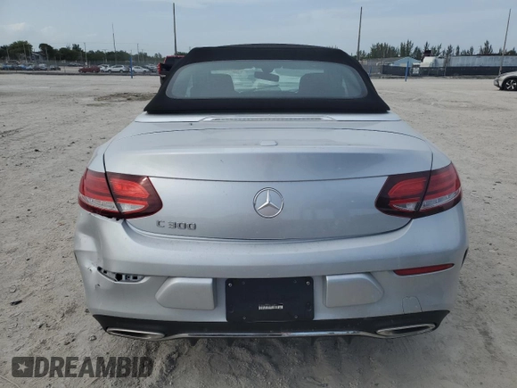 2021 Mercedes-Benz C 300 with VIN W1KWK8DB3MG071193, listed as a Copart auction lot 50141655 with 15,197 mi miles and Non Repairable. Bid and sale history available at DreamBid. Image 6.