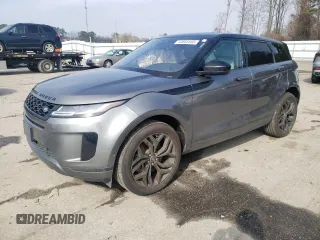 2020 Land Rover Range Rover Evoque SE z VIN SALZP2FX9LH005649, wystawiony jako Copart lot #43865555 z przebiegiem 76 749 mil mil oraz Szkoda całkowita • Salvage title. Historia ofert i sprzedaży dostępna na DreamBid. Obrazek 1.