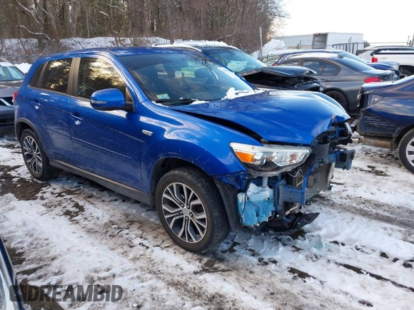 2016 Mitsubishi Outlander Sport 2.4 ES with VIN JA4AR3AWXGZ023932, listed as a IAAI auction lot 41538282 with 98,108 mi miles. Bid and sale history available at carsss.com. Image 1.