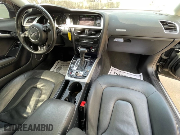 2016 Audi A5 Premium Plus с VIN WAUM2AFR4GA007106, выставлен на аукционе Copart как лот 50453185 с пробегом 95 089 миль миль и Чистый • Clean title. История ставок и продаж доступна на DreamBid. Изображение 9.