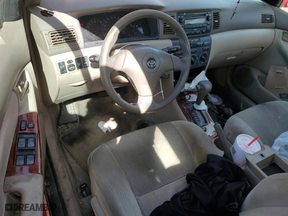 2008 Toyota Corolla CE with VIN 1NXBR30E28Z048417, listed as a Copart auction lot 47597305 with 205,808 mi miles and Salvage Title. Bid and sale history available at carsss.com. Image 8.