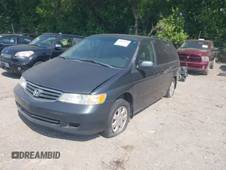 2004 Honda Odyssey EX-L z VIN 5FNRL18944B047627, wystawiony jako IAAI lot #42589724 z przebiegiem 224 371 mil mil oraz . Historia ofert i sprzedaży dostępna na DreamBid. Obrazek 2.