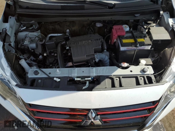 2023 Mitsubishi Mirage Black Edition with VIN ML32AWHJ3PH006072, listed as a Copart auction lot 56467745 with 13,735 mi miles and Non repairable. Bid and sale history available at DreamBid. Image 12.