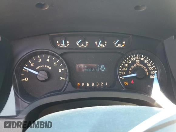 2012 Ford F-150 XL with VIN 1FTMF1CM1CKD52534, listed as a Copart auction lot 50089485 with 329,683 mi miles and Clean Title. Bid and sale history available at carsss.com. Image 9.