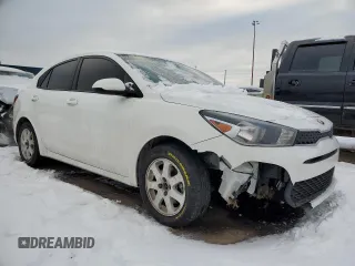 2020 Kia Rio S with VIN 3KPA24AD6LE294023, listed as a Copart auction lot 88007915 with 82,689 mi miles and Salvage Title. Bid and sale history available at carsss.com. Image 4.
