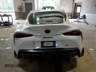 2023 Toyota GR Supra 3.0 with VIN WZ1DB0G08PW058285, listed as a Copart auction lot 54500434 with 0 mi miles and Salvage Title. Bid and sale history available at carsss.com. Image 6.