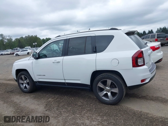 2017 Jeep Compass High Altitude with VIN 1C4NJDEB7HD178187, listed as a IAAI auction lot 42262793 with 144,505 mi miles and . Bid and sale history available at DreamBid. Image 14.