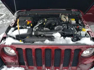 2022 Jeep Wrangler Unlimited High Tide with VIN 1C4HJXDG5NW145748, listed as a Copart auction lot 83384704 with 30,161 mi miles and Salvage Title. Bid and sale history available at DreamBid. Image 12.