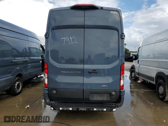 2020 Ford Transit Cargo with VIN 1FTBR3X86LKA47912, listed as a Copart auction lot 74428244 with Not Provided miles and Salvage Title. Bid and sale history available at DreamBid. Image 6.