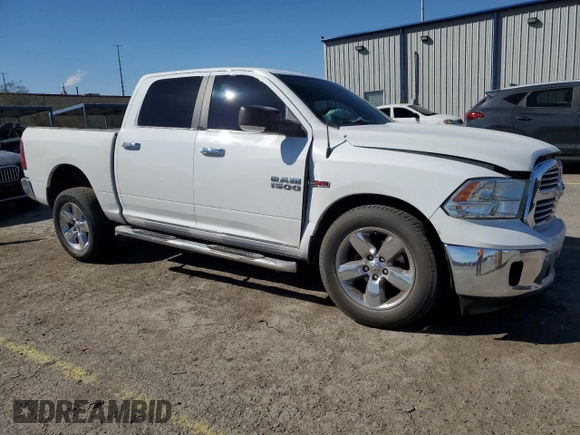2018 Ram 1500 Big Horn with VIN 1C6RR6LM8JS226007, listed as a Copart auction lot 47808405 with 86,329 mi miles and Salvage Title. Bid and sale history available at carsss.com. Image 4.