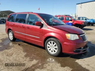 2014 Chrysler Town & Country Touring with VIN 2C4RC1BG3ER446557, listed as a Copart auction lot 50443995 with 188,312 mi miles and Salvage Title. Bid and sale history available at carsss.com. Image 4.