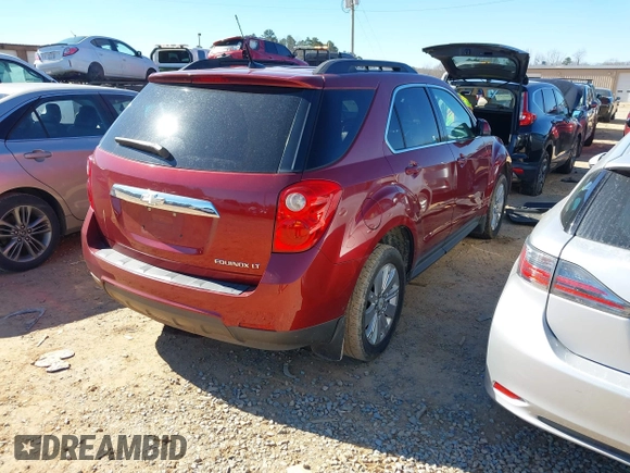 2011 Chevrolet Equinox LT with VIN 2CNALPEC1B6221488, listed as a IAAI auction lot 41629837 with 91,105 mi miles. Bid and sale history available at carsss.com. Image 4.
