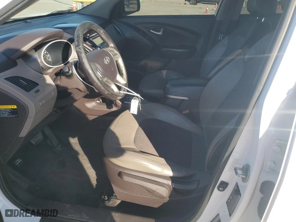 2013 Hyundai Tucson GLS with VIN KM8JU3AC1DU757468, listed as a Copart auction lot 45909025 with 140,057 mi miles and Salvage Title. Bid and sale history available at carsss.com. Image 7.