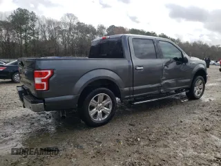 2019 Ford F-150 XL with VIN 1FTEW1CP1KFA91895, listed as a Copart auction lot 47678635 with 130,978 mi miles and Salvage Title. Bid and sale history available at carsss.com. Image 3.