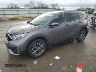 2020 Honda CR-V EX-L with VIN 7FARW1H89LE030842, listed as a Copart auction lot 44244335 with 56,820 mi miles and Salvage Title. Bid and sale history available at carsss.com. Image 1.