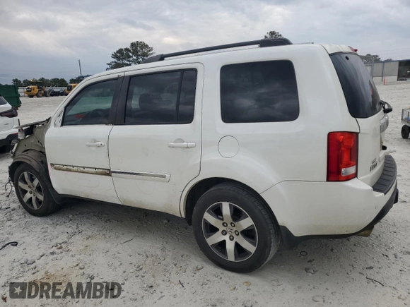 2012 Honda Pilot Touring with VIN 5FNYF4H98CB066135, listed as a Copart auction lot 47769625 with 171,708 mi miles and Salvage Title. Bid and sale history available at carsss.com. Image 2.