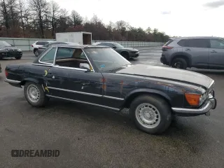 1972 Mercedes-Benz E with VIN 10704412000808, listed as a Copart auction lot 55909485 with 82,523 mi miles and Non Repairable. Bid and sale history available at DreamBid. Image 4.