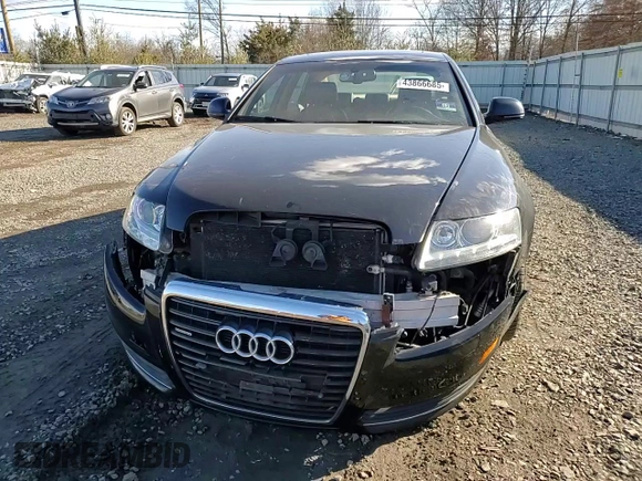 2009 Audi A6 Prestige with VIN WAUWG74F69N013040, listed as a Copart auction lot 43866685 with 141,984 mi miles and Salvage title. Bid and sale history available at DreamBid. Image 11.