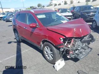 2015 Nissan Rogue S with VIN 5N1AT2ML5FC852231, listed as a IAAI auction lot 41601326 with 214,806 mi miles. Bid and sale history available at carsss.com. Image 1.