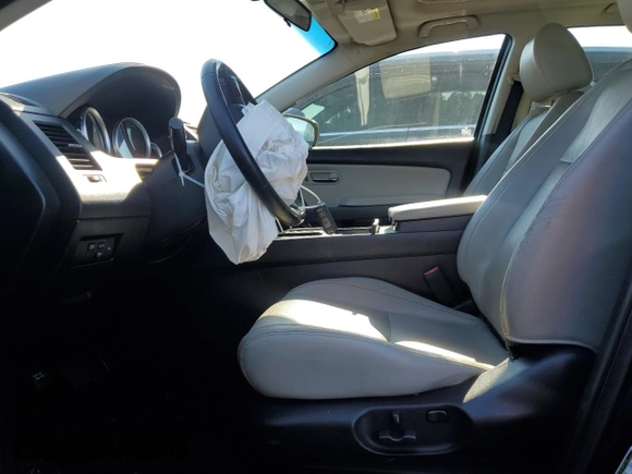 2013 Mazda CX-9 Touring with VIN JM3TB2CA1D0405871, listed as a Copart auction lot 47902095 with 203,245 mi miles and Salvage Title. Bid and sale history available at carsss.com. Image 7.