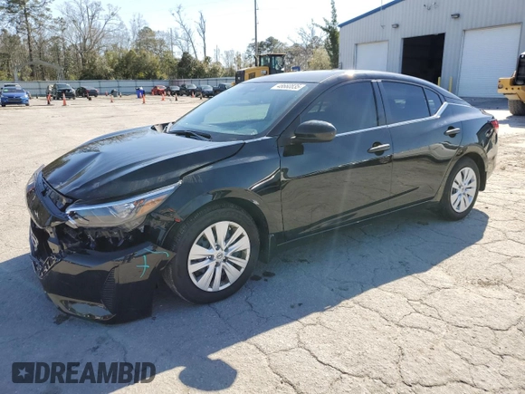 2024 Nissan Sentra S z VIN 3N1AB8BV3RY334549, wystawiony jako Copart lot #48660835 z przebiegiem 2 240 mil mil oraz Szkoda całkowita • Salvage title. Historia ofert i sprzedaży dostępna na DreamBid. Obrazek 1.