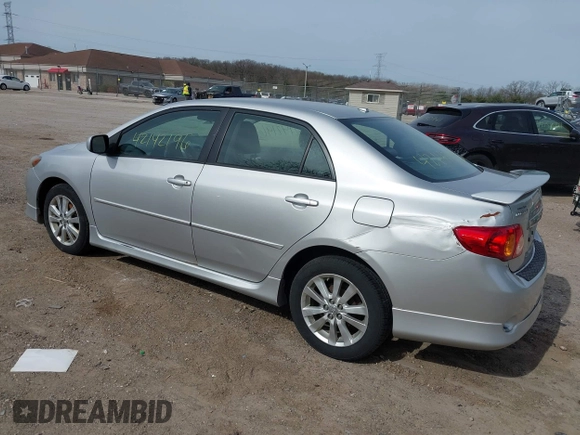 2010 Toyota Corolla with VIN 2T1BU4EE6AC251587, listed as a IAAI auction lot 42142196 with 184,153 mi miles and . Bid and sale history available at carsss.com. Image 3.
