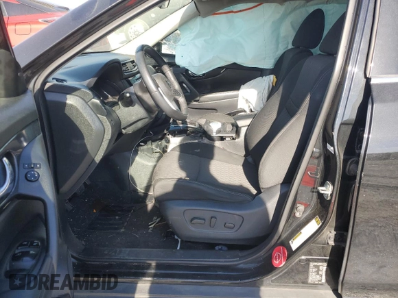 2019 Nissan Rogue SV with VIN KNMAT2MT4KP501737, listed as a Copart auction lot 49803705 with 119,024 mi miles and Salvage Title. Bid and sale history available at carsss.com. Image 7.