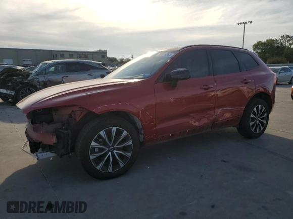 2024 Volvo XC60 Core Dark Theme with VIN YV4L12RK3R1740351, listed as a Copart auction lot 67729564 with 46,222 mi miles and Salvage Title. Bid and sale history available at carsss.com. Image 1.