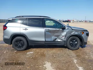 2024 GMC Terrain AT4 with VIN 3GKALYEG9RL385482, listed as a IAAI auction lot 42017273 with 5,841 mi miles and . Bid and sale history available at DreamBid. Image 13.