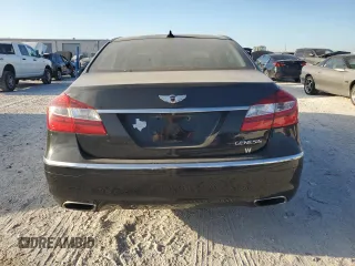 2013 Hyundai Genesis 3.8L with VIN KMHGC4DD2DU235018, listed as a Copart auction lot 68791954 with 171,739 mi miles and Salvage Title. Bid and sale history available at carsss.com. Image 6.