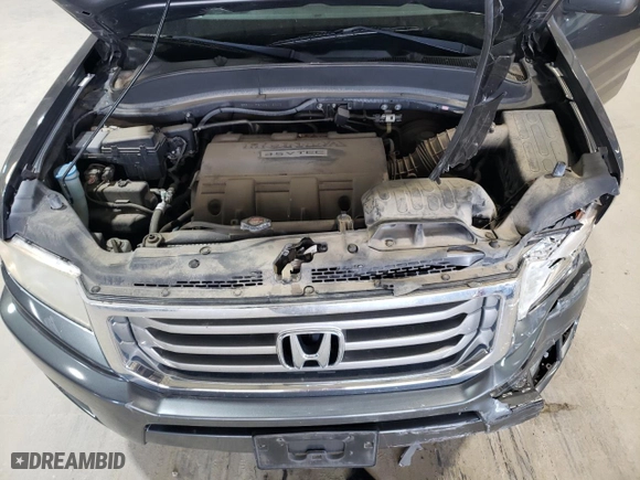 2013 Honda Ridgeline RTL with VIN 5FPYK1F57DB016202, listed as a Copart auction lot 48349095 with 35,880 mi miles and Salvage Title. Bid and sale history available at carsss.com. Image 11.
