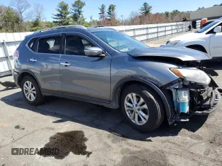 2015 Nissan Rogue SV with VIN KNMAT2MV8FP543870, listed as a Copart auction lot 53615465 with 151,697 mi miles and Salvage Title. Bid and sale history available at carsss.com. Image 4.