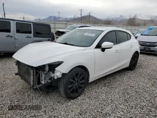 2015 Mazda 3 S Grand Touring with VIN JM1BM1M35F1236976, listed as a Copart auction lot 42824635 with 95,662 mi miles and Salvage Title. Bid and sale history available at DreamBid. Image 1.
