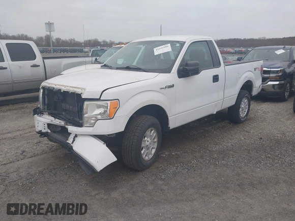2013 Ford F-150 XL with VIN 1FTMF1EMXDKG20124, listed as a IAAI auction lot 41691986 with 80,408 mi miles. Bid and sale history available at carsss.com. Image 2.