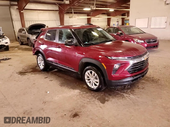 2024 Chevrolet TrailBlazer LS with VIN KL79MNSL9RB043122, listed as a Copart auction lot 72778394 with 11,639 mi miles and Non Repairable. Bid and sale history available at DreamBid. Image 15.