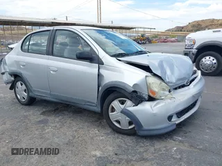 2003 Toyota ECHO with VIN JTDBT123430273654, listed as a IAAI auction lot 39871817 with 186,498 mi miles. Bid and sale history available at carsss.com. Image 1.