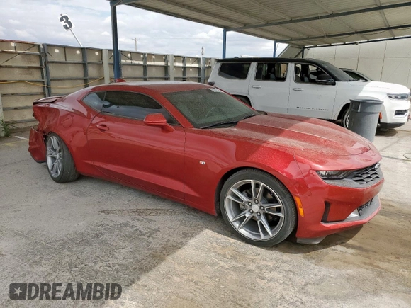 2020 Chevrolet Camaro 1LT with VIN 1G1FB1RS9L0112257, listed as a Copart auction lot 61071755 with 6,255 mi miles and Salvage title. Bid and sale history available at DreamBid. Image 4.