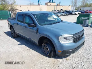 2024 Ford Maverick XLT with VIN 3FTTW8H38RRA11771, listed as a IAAI auction lot 41998820 with 4,346 mi miles. Bid and sale history available at carsss.com. Image 1.